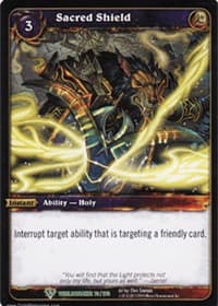 Sacred Shield - Worldbreaker - WoW card