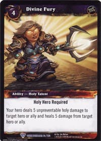 Divine Fury - Worldbreaker - WoW card