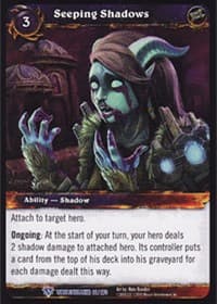 Seeping Shadows - Worldbreaker - WoW card