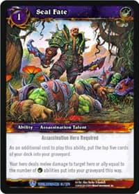 Seal Fate - Worldbreaker - WoW card