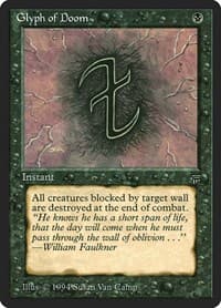 Glyph of Doom - Legends - Magic: The Gathering card