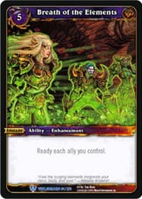 Breath of the Elements - Worldbreaker - WoW card