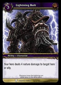 Lightning Bolt - Worldbreaker - WoW card