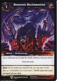 Demonic Reclamation - Worldbreaker - WoW card