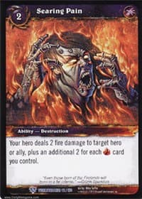 Searing Pain - Worldbreaker - WoW card