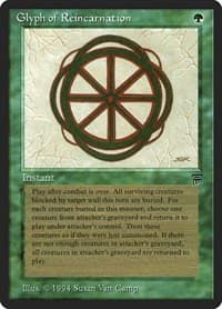 Glyph of Reincarnation - Legends - Magic: The Gathering card