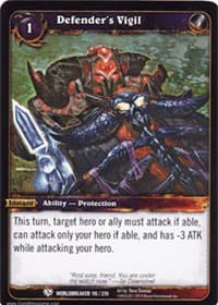 Defender's Vigil - Worldbreaker - WoW card