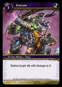 Execute - Worldbreaker - WoW card