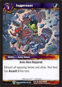 Juggernaut - Worldbreaker - WoW card