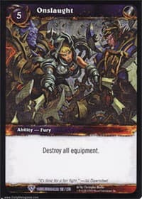 Onslaught - Worldbreaker - WoW card