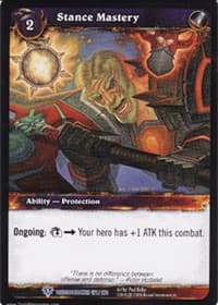 Stance Mastery - Worldbreaker - WoW card