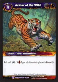 Avatar of the Wild - Worldbreaker - WoW card