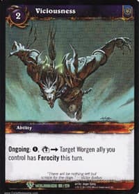 Viciousness - Worldbreaker - WoW card