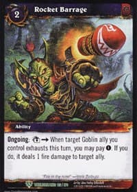 Rocket Barrage - Worldbreaker - WoW card