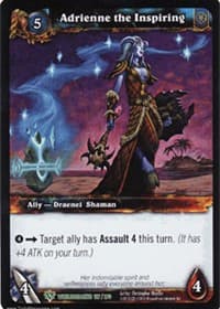 Adrienne the Inspiring - Worldbreaker - WoW card