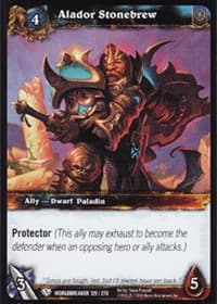Alador Stonebrew - Worldbreaker - WoW card