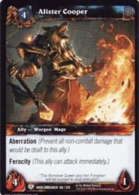 Alister Cooper - Worldbreaker - WoW card