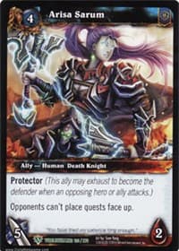 Arisa Sarum - Worldbreaker - WoW card