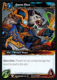 Garet Vice - Worldbreaker - WoW card