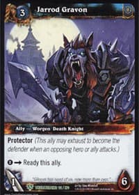 Jarrod Gravon - Worldbreaker - WoW card