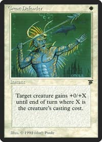 Great Defender - Legends - Magic: The Gathering card