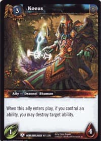 Koeus - Worldbreaker - WoW card
