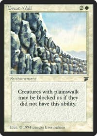 Great Wall - Legends - Magic: The Gathering card