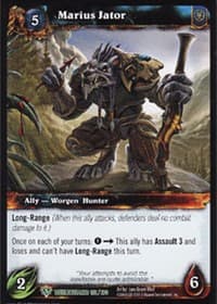 Marius Jator - Worldbreaker - WoW card