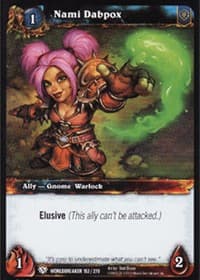 Nami Dabpox - Worldbreaker - WoW card