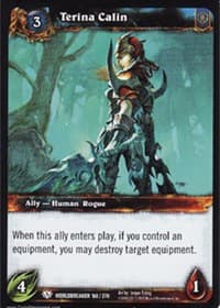Terina Calin - Worldbreaker - WoW card