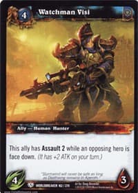 Watchman Visi - Worldbreaker - WoW card