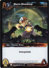 Wazix Blonktop - Worldbreaker - WoW card