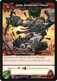 Cairne, Earthmother's Chosen - Worldbreaker - WoW card