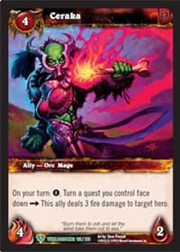 Ceraka - Worldbreaker - WoW card