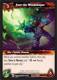 Exxi the Windshaper - Worldbreaker - WoW card