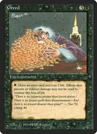 Greed - Legends - Magic: The Gathering card