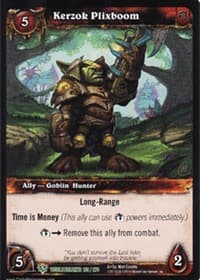 Kerzok Plixboom - Worldbreaker - WoW card