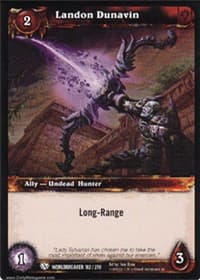 Landon Dunavin - Worldbreaker - WoW card