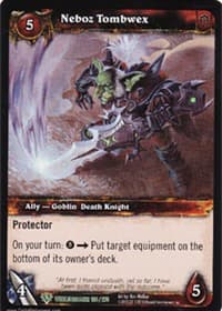 Neboz Tombwex - Worldbreaker - WoW card