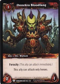 Onnekra Bloodfang - Worldbreaker - WoW card