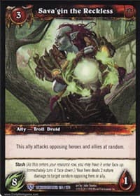 Sava'gin the Reckless - Worldbreaker - WoW card