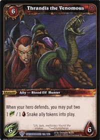 Thrandis the Venomous - Worldbreaker - WoW card