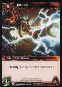 Toz'jun - Worldbreaker - WoW card