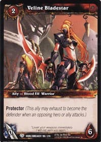 Veline Bladestar - Worldbreaker - WoW card