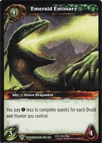 Emerald Emissary - Worldbreaker - WoW card