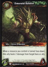 Emerald Soldier - Worldbreaker - WoW card