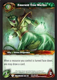 Emerald Tree Warder - Worldbreaker - WoW card