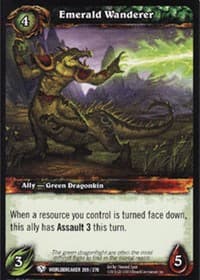 Emerald Wanderer - Worldbreaker - WoW card