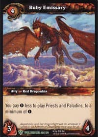 Ruby Emissary - Worldbreaker - WoW card