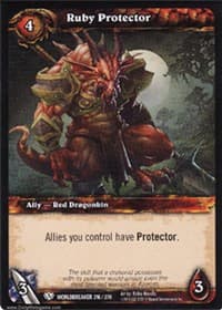 Ruby Protector - Worldbreaker - WoW card